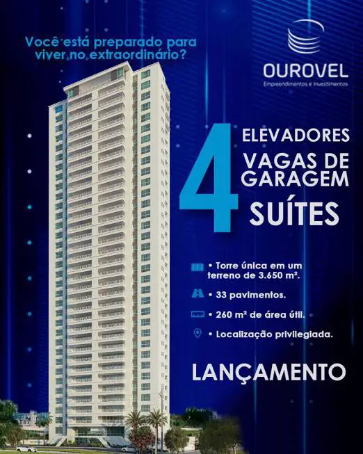 Foto 1 de Apartamento com 3 Quartos à venda, 259m² em Centro, Campina Grande