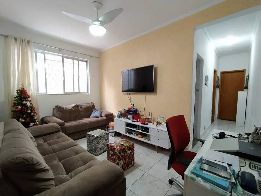 Foto 1 de Apartamento com 1 Quarto à venda, 56m² em Campo Grande, Santos