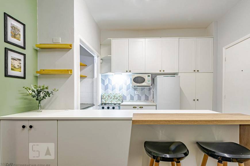 Foto 4 de Apartamento com 1 Quarto para alugar, 32m² em Centro, Curitiba