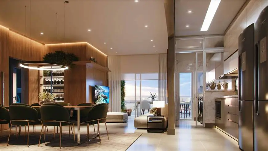 Foto 3 de Apartamento com 3 Quartos à venda, 127m² em Centro, Mongaguá
