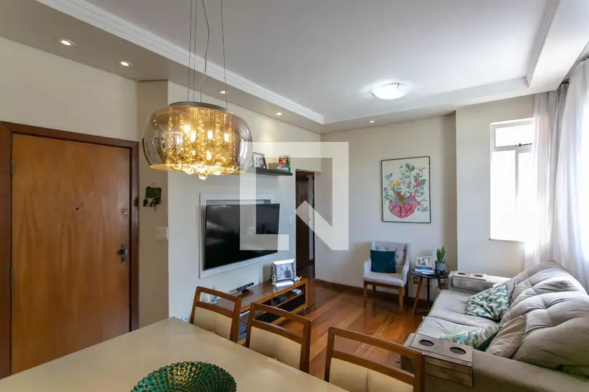 Foto 1 de Apartamento com 3 Quartos para alugar, 92m² em Glória, Belo Horizonte