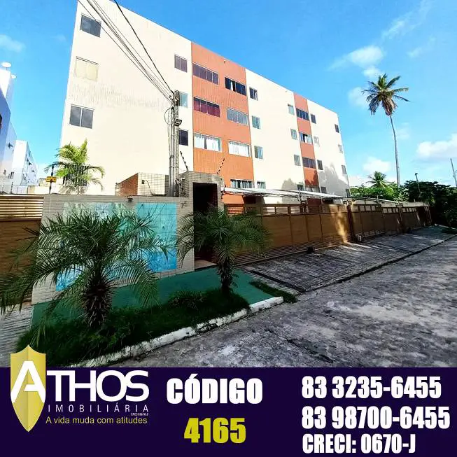 Foto 1 de Apartamento com 3 Quartos para alugar, 74m² em Jardim Cidade Universitária, João Pessoa