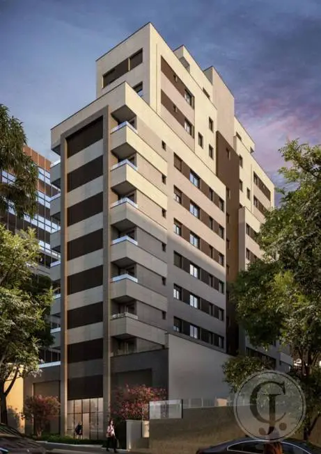 Foto 2 de Apartamento com 2 Quartos para alugar, 61m² em Santo Agostinho, Belo Horizonte