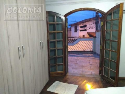 Foto 4 de Sobrado com 3 Quartos à venda, 240m² em Vila Camilopolis, Santo André