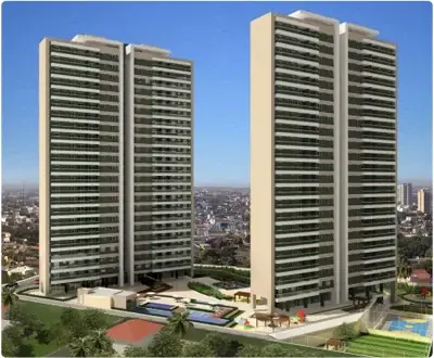 Foto 2 de Apartamento com 3 Quartos à venda, 106m² em Fátima, Fortaleza