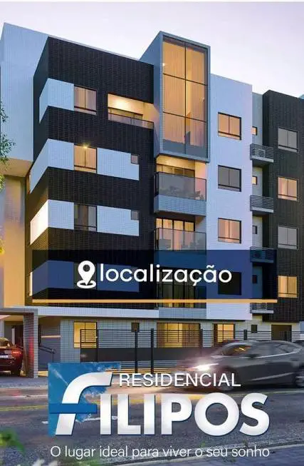 Foto 1 de Apartamento com 3 Quartos à venda, 65m² em Portal do Sol, João Pessoa