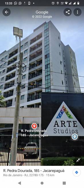 Foto 1 de Flat com 1 Quarto à venda, 36m² em Jacarepaguá, Rio de Janeiro