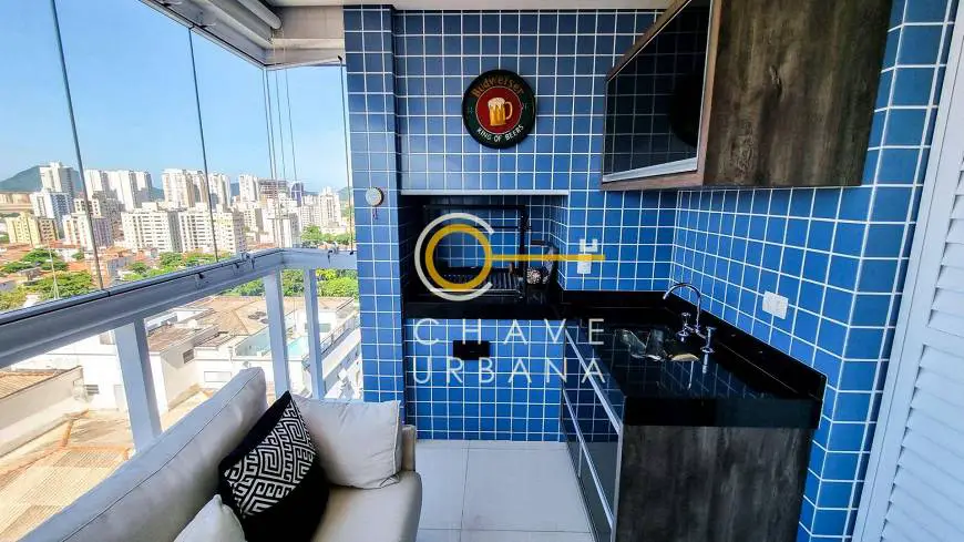Foto 2 de Apartamento com 3 Quartos à venda, 129m² em Aparecida, Santos