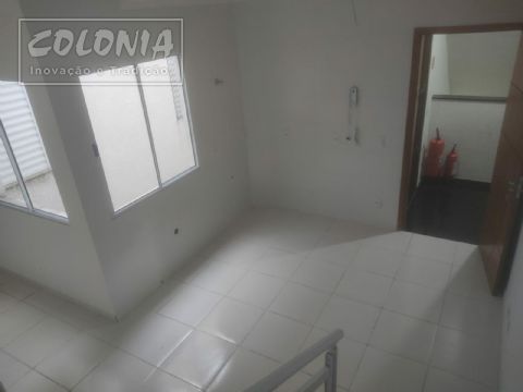 Foto 1 de Cobertura com 2 Quartos à venda, 90m² em Vila Lutecia, Santo André