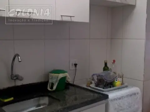 Foto 2 de Apartamento com 2 Quartos à venda, 46m² em Centro, Santo André