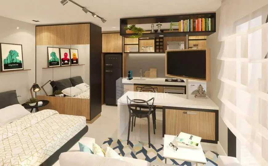 Foto 1 de Apartamento com 1 Quarto à venda, 26m² em Ecoville, Curitiba