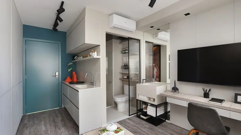 Foto 1 de Apartamento com 1 Quarto à venda, 20m² em Jardim Das Bandeiras, São Paulo
