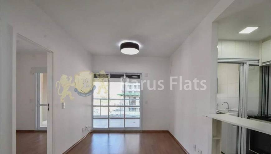 Foto 1 de Flat com 1 Quarto para alugar, 51m² em Brooklin, São Paulo