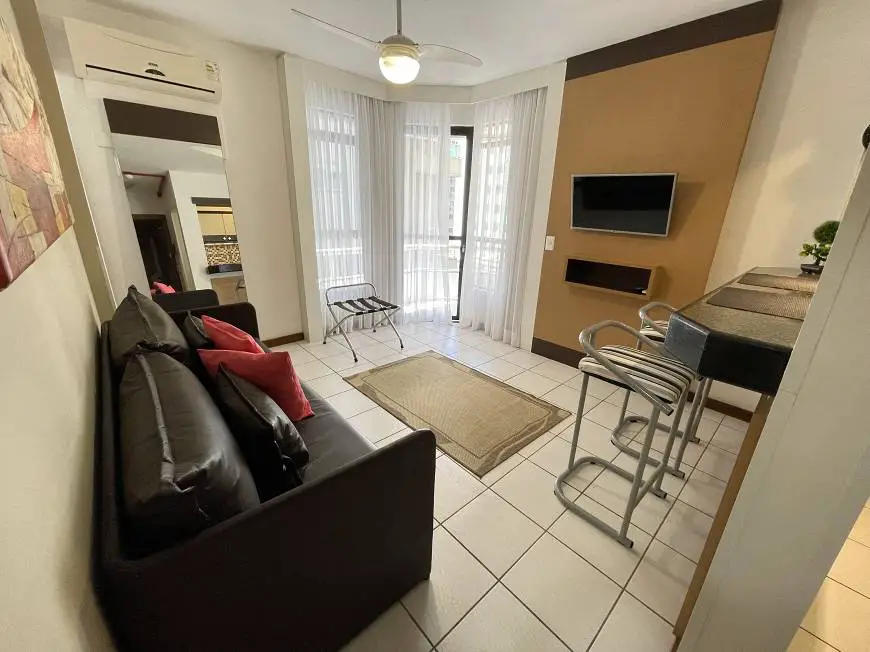 Foto 5 de Flat com 1 Quarto para alugar, 45m² em Centro, Florianópolis