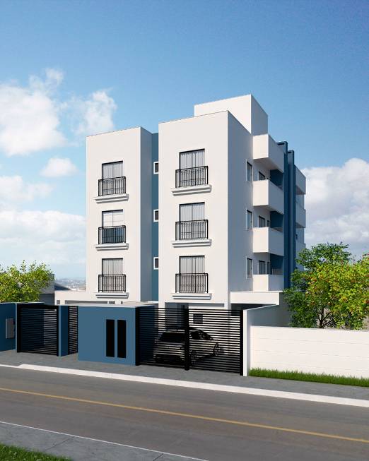 Foto 1 de Apartamento com 2 Quartos à venda, 49m² em Nova Brasília, Joinville