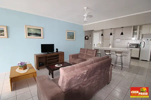 Foto 1 de Apartamento com 3 Quartos à venda, 128m² em Centro, Mongaguá