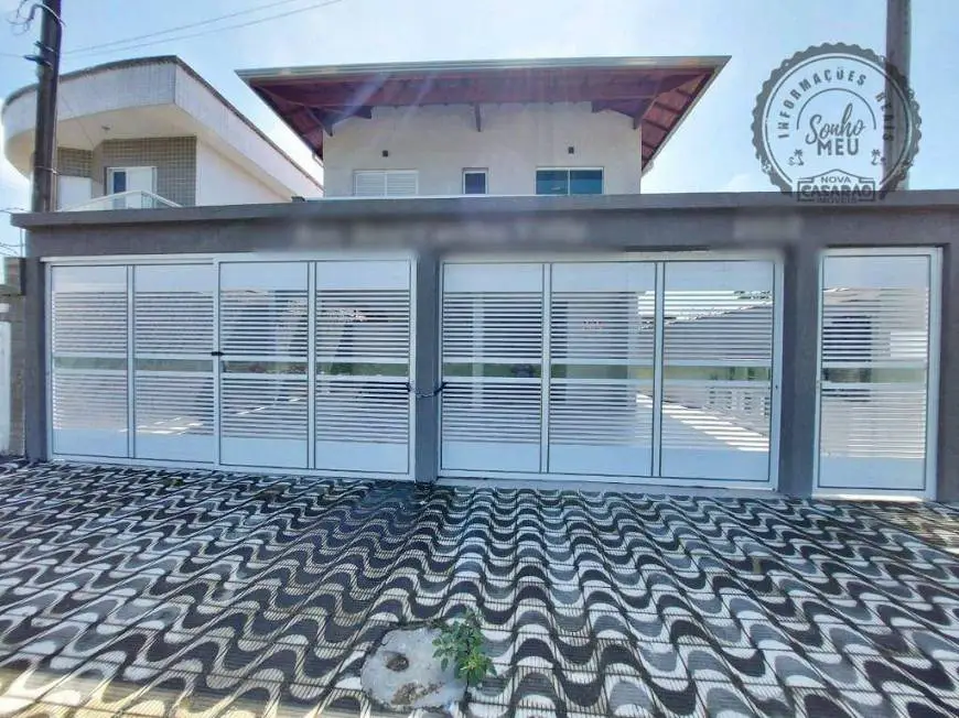 Foto 1 de Casa de Condomínio com 2 Quartos à venda, 42m² em Jardim Melvi, Praia Grande