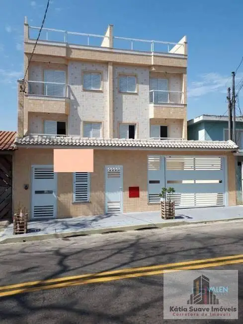Foto 1 de Cobertura com 2 Quartos à venda, 102m² em Vila Curuçá, Santo André