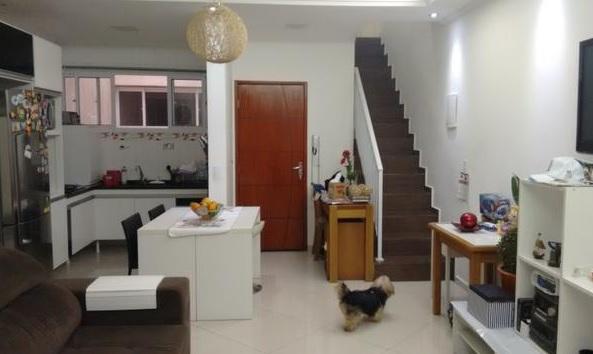 Foto 3 de Cobertura com 2 Quartos à venda, 134m² em Vila Curuçá, Santo André
