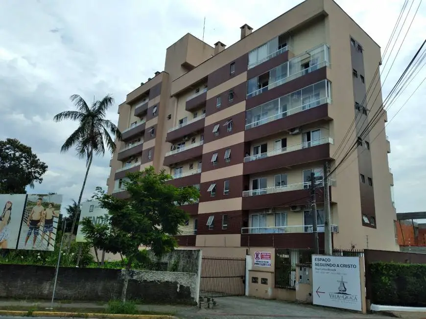 Foto 1 de Apartamento com 1 Quarto à venda, 37m² em Saguaçú, Joinville