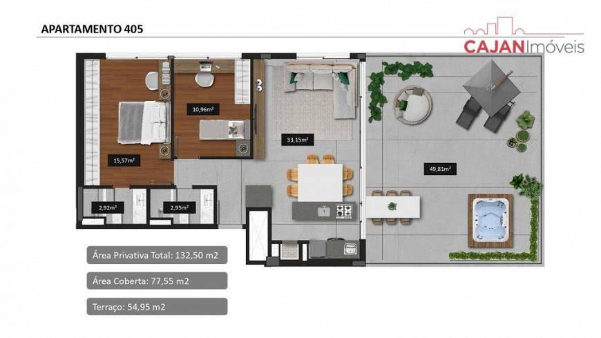 Foto 2 de Apartamento com 2 Quartos à venda, 133m² em Petrópolis, Porto Alegre
