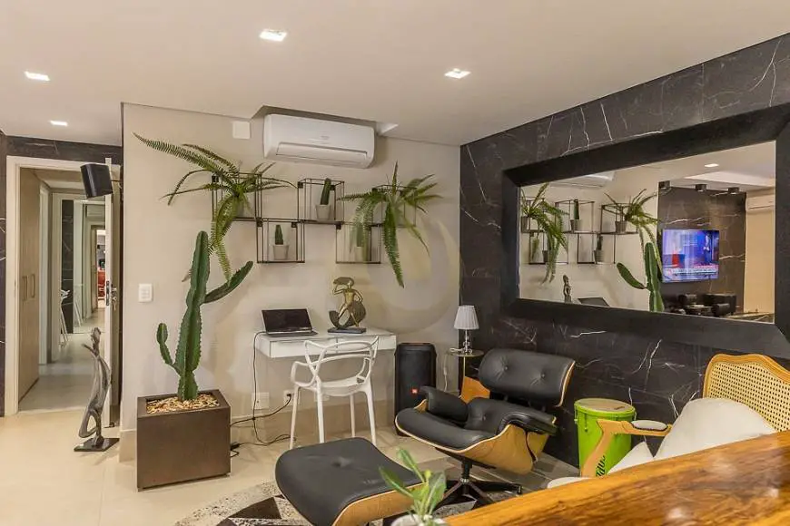 Foto 2 de Apartamento com 3 Quartos para venda ou aluguel, 163m² em Vale do Sereno, Nova Lima