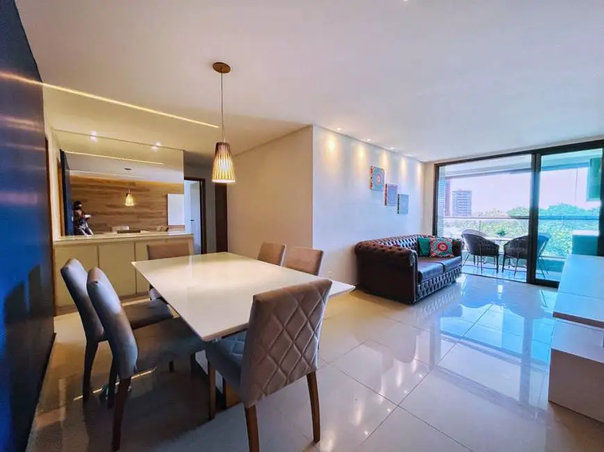 Foto 1 de Apartamento com 3 Quartos para alugar, 113m² em Praia do Paiva, Cabo de Santo Agostinho