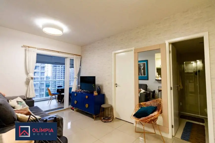 Foto 5 de Apartamento com 1 Quarto para alugar, 53m² em Brooklin, São Paulo