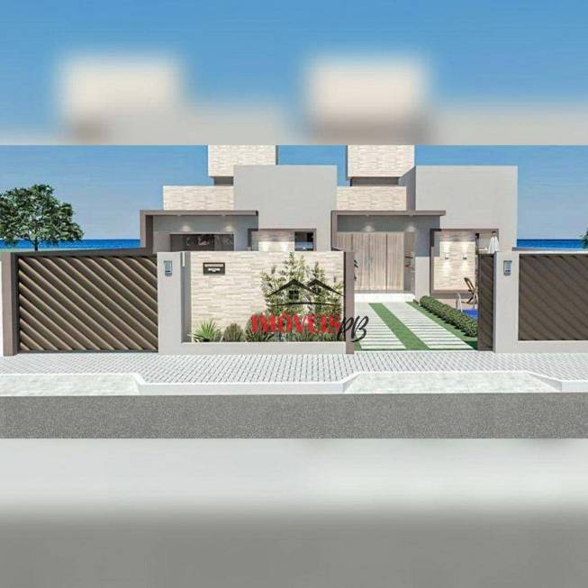 Foto 3 de Casa com 3 Quartos à venda, 75m² em Praia de Carapibus, Conde