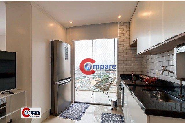 Foto 3 de Apartamento com 1 Quarto à venda, 38m² em Vila Augusta, Guarulhos