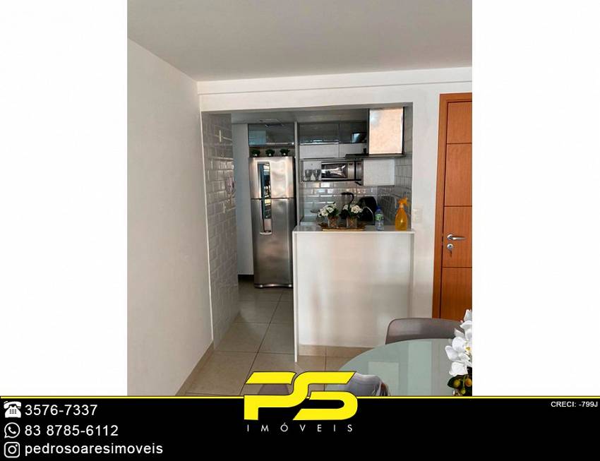Foto 5 de Apartamento com 2 Quartos para alugar, 73m² em Intermares, Cabedelo