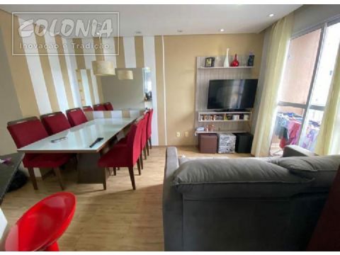 Foto 3 de Apartamento com 2 Quartos à venda, 53m² em Vila Joao Ramalho, Santo André