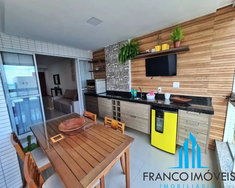 Foto 3 de Apartamento com 3 Quartos para alugar, 110m² em Praia do Morro, Guarapari