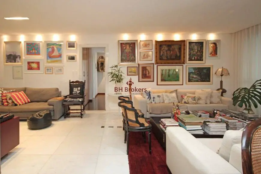 Foto 5 de Apartamento com 4 Quartos à venda, 207m² em Sion, Belo Horizonte