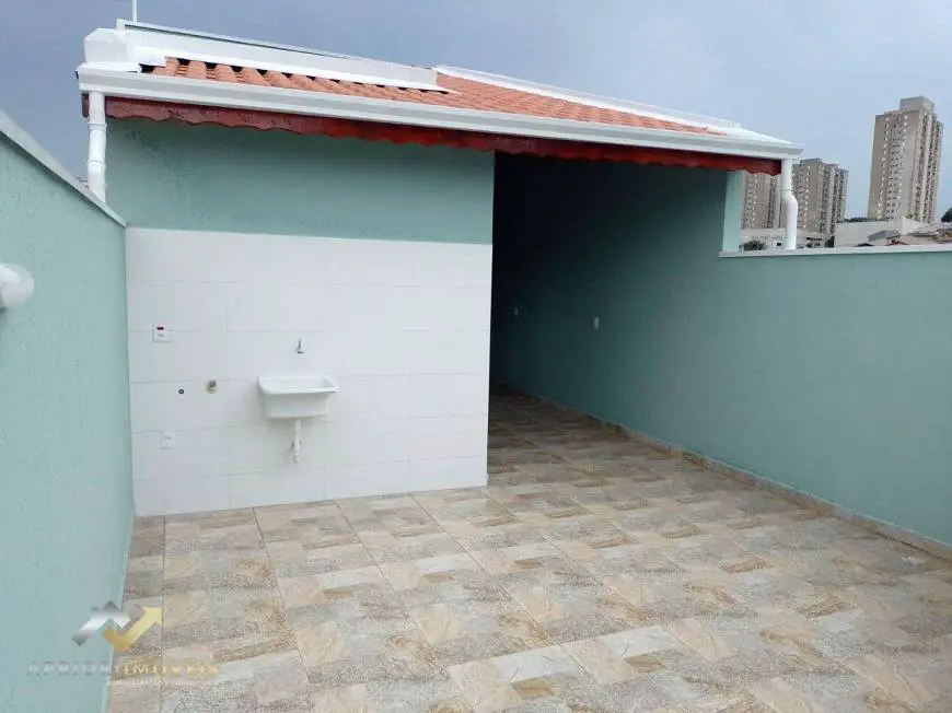 Foto 1 de Cobertura com 2 Quartos para alugar, 90m² em Vila Camilopolis, Santo André