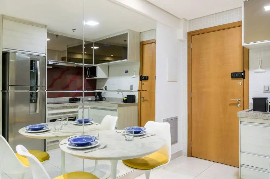 Foto 1 de Flat com 1 Quarto para alugar, 39m² em Jardim Goiás, Goiânia