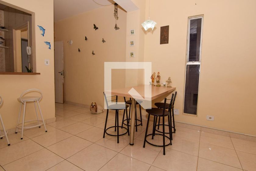 Foto 3 de Apartamento com 1 Quarto para alugar, 50m² em Enseada, Guarujá