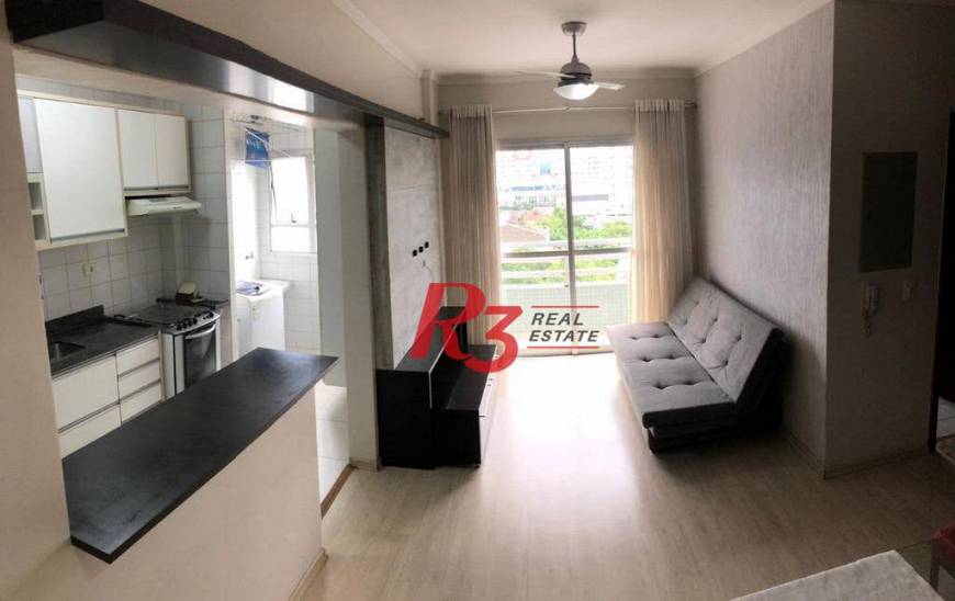 Foto 1 de Apartamento com 2 Quartos à venda, 60m² em Encruzilhada, Santos