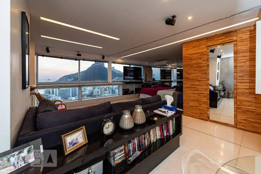 Foto 5 de Apartamento com 1 Quarto para alugar, 58m² em Leblon, Rio de Janeiro
