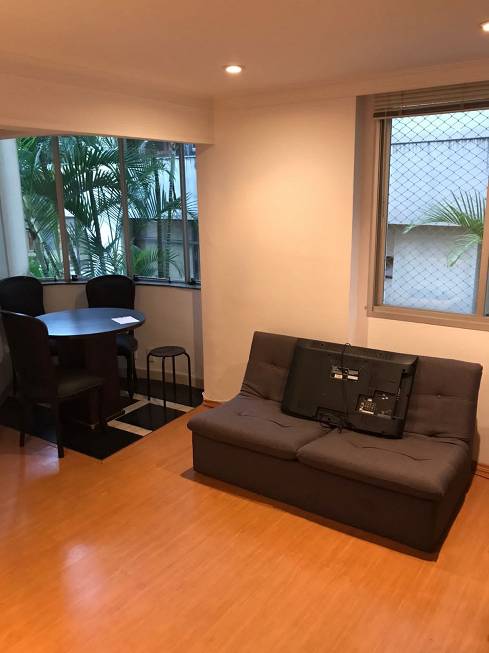 Foto 3 de Apartamento com 1 Quarto para alugar, 35m² em Santa Cecília, São Paulo