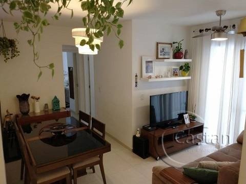 Foto 3 de Apartamento com 2 Quartos à venda, 54m² em Cambuci, São Paulo