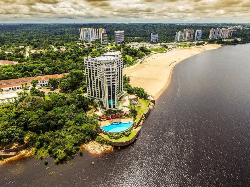Foto 2 de Flat com 1 Quarto à venda, 31m² em Ponta Negra, Manaus