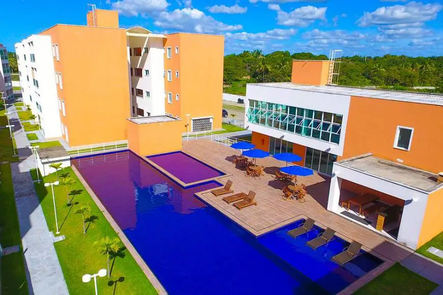 Foto 4 de Apartamento com 3 Quartos para alugar, 56m² em Centro, Eusébio