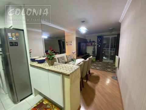 Foto 1 de Apartamento com 3 Quartos à venda, 70m² em Taboão, Diadema