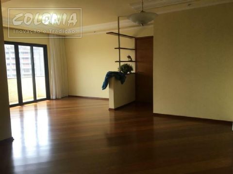 Foto 1 de Apartamento com 4 Quartos para venda ou aluguel, 156m² em Vila Assuncao, Santo André