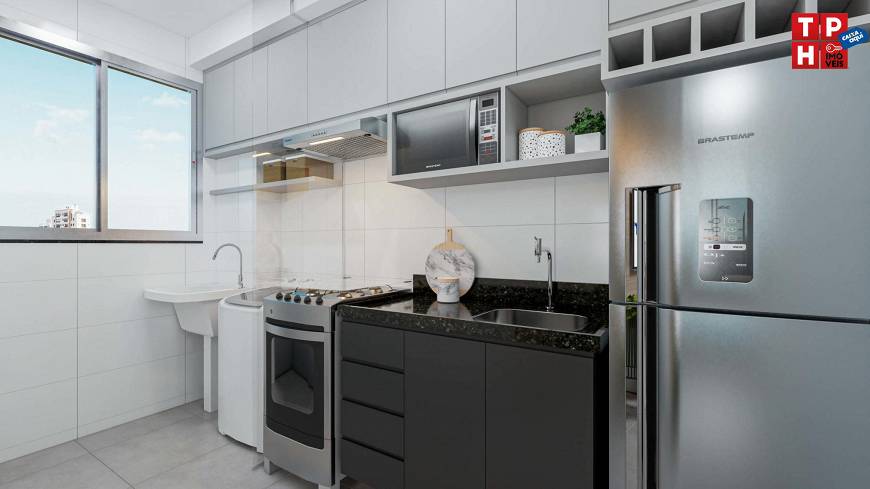 Foto 4 de Apartamento com 2 Quartos à venda, 51m² em Eldorado, Contagem