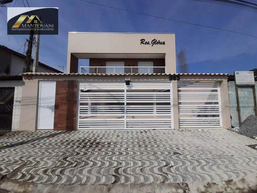 Foto 1 de Casa de Condomínio com 2 Quartos à venda, 51m² em Jardim Melvi, Praia Grande