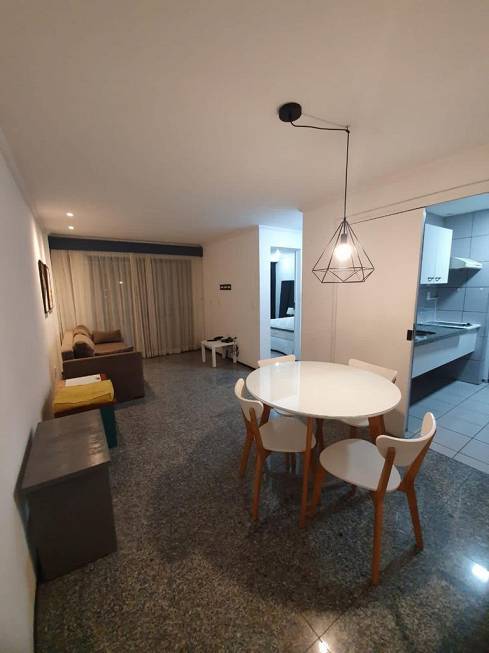 Foto 1 de Flat com 1 Quarto à venda, 45m² em Meireles, Fortaleza