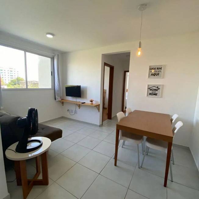 Foto 1 de Apartamento com 2 Quartos para alugar, 47m² em Ponta De Campina, Cabedelo