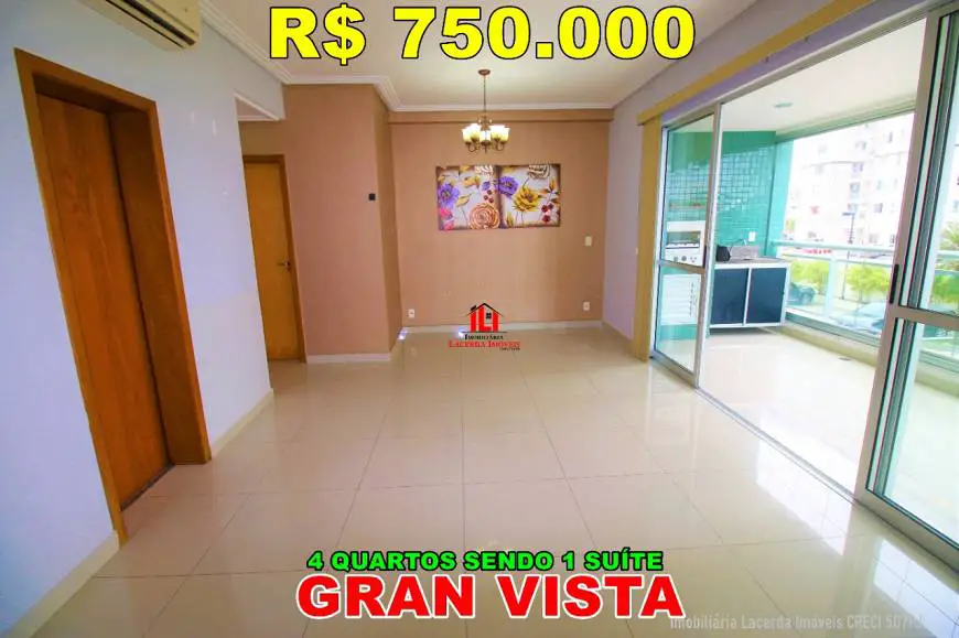 Foto 1 de Apartamento com 4 Quartos à venda, 150m² em Ponta Negra, Manaus